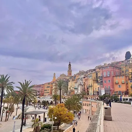 Charmant Studio A Menton Exterior foto